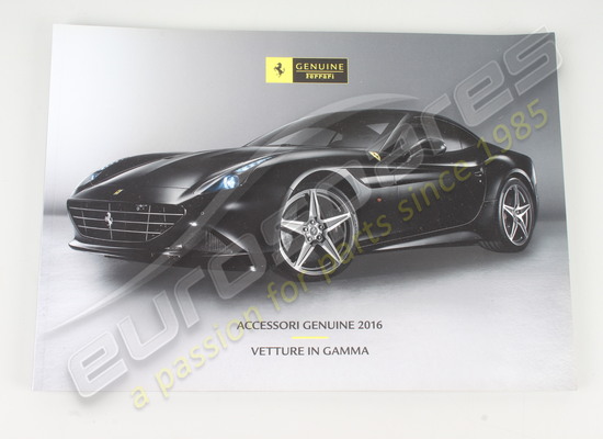 new ferrari brochure fg in range car mod part number 70004073