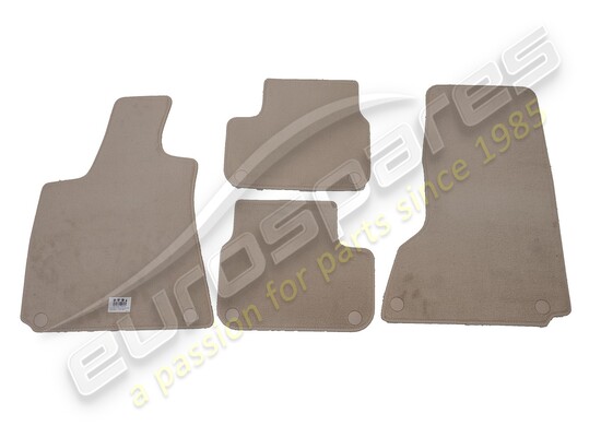 new maserati mats kit+fasteners sabbia part number 673004160