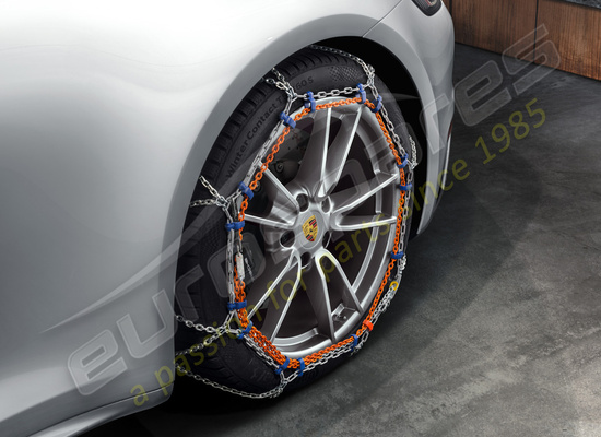 new porsche snow chains part number 992044690a