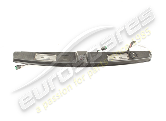 used ferrari complete license plate light surround part number 883134