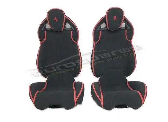 reconditioned ferrari laferrari carbon seats (large size) part number 85888100pair