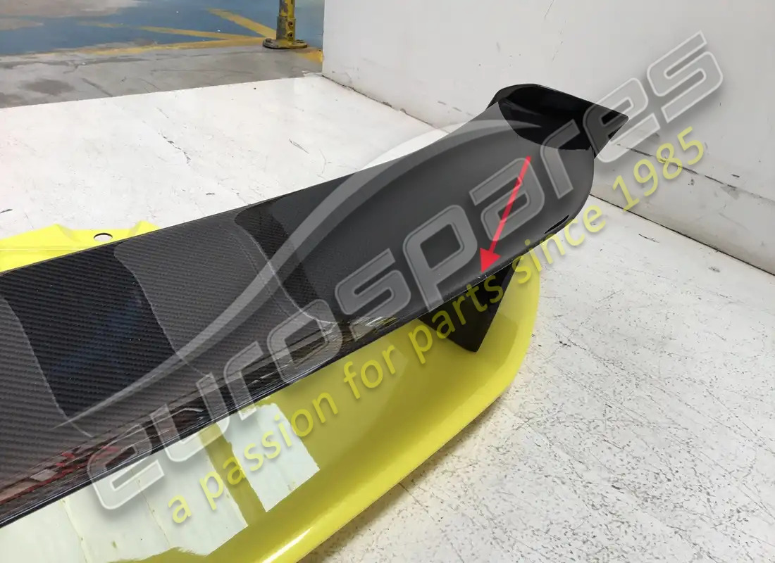 NEW (OTHER) EUROSPARES WING SPOILER (SHINY CARBON). PART NUMBER EAP1490377 (6) new (other) eurospares wing spoiler (shiny carbon). part number eap1490377 (6)