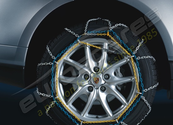 new porsche snow chains part number 95804460014