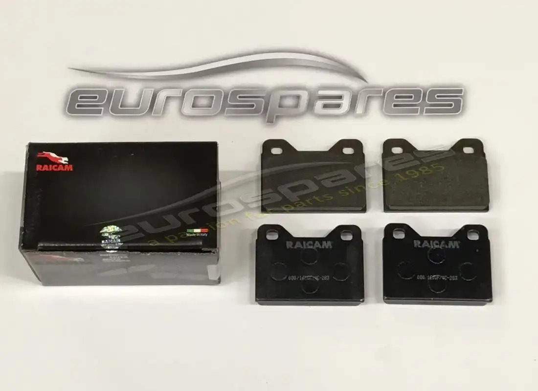 new eurospares rear brake pads set 108076. part number 003207473 (1)