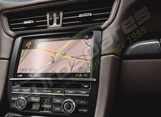 new porsche communication management (pcm) with navigation module part number 99104490190