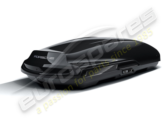 new porsche roof box in black (high-gloss) part number 9y0044870