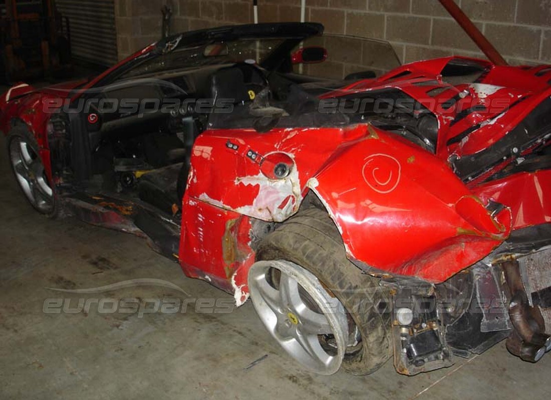 ferrari 355 (5.2 motronic) with 25,807 miles, being prepared for dismantling #2