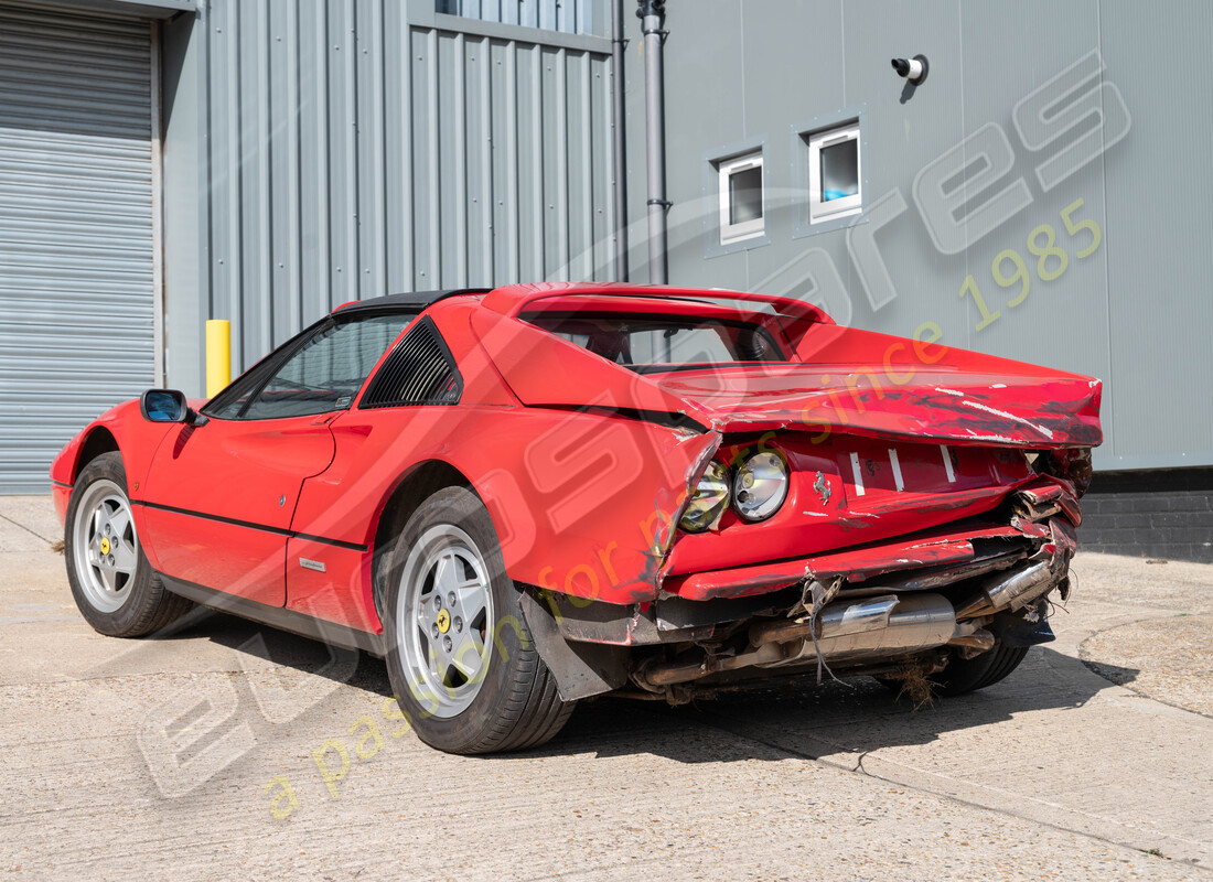 ferrari 328 (1988) being prepared for dismantling #3
