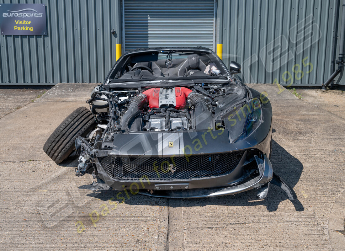 ferrari 812 gts with 620 miles, being prepared for dismantling #8