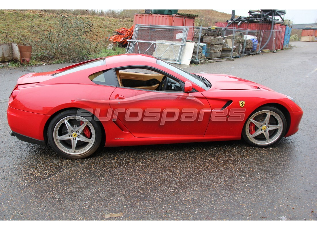 ferrari 599 gtb fiorano (europe) with 6,725 miles, being prepared for dismantling #5