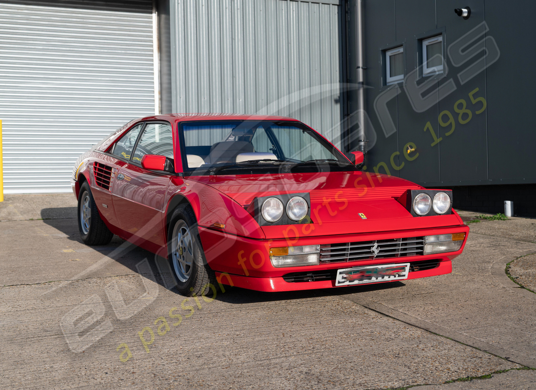 ferrari mondial 3.2 qv (1987) with 83223, being prepared for dismantling #7