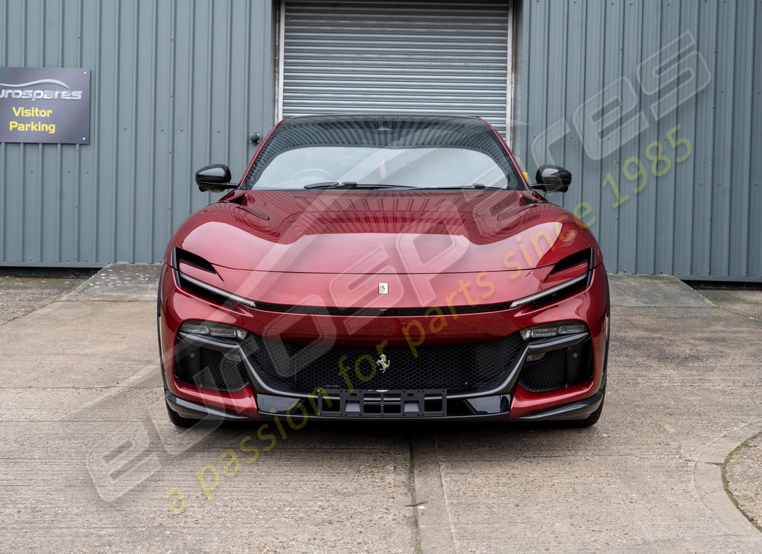 ferrari purosangue with 1454 miles, being prepared for dismantling #5