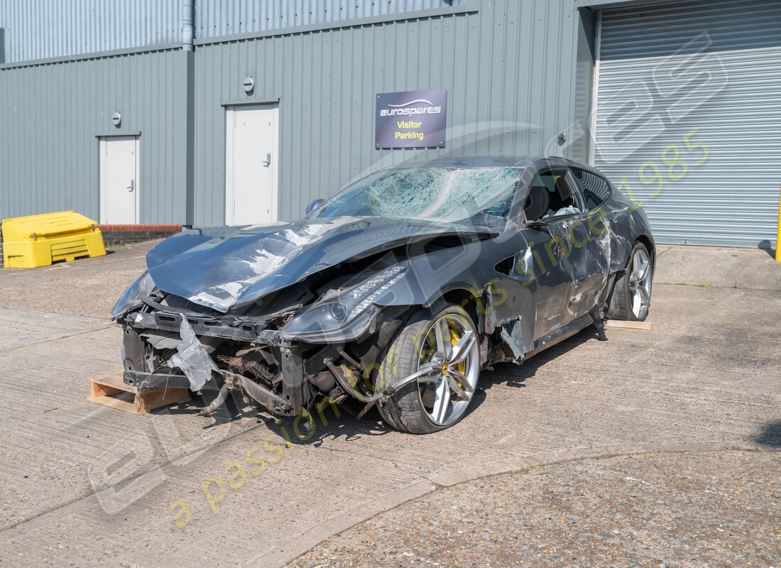 ferrari ff (rhd) with 50305, being prepared for dismantling #1
