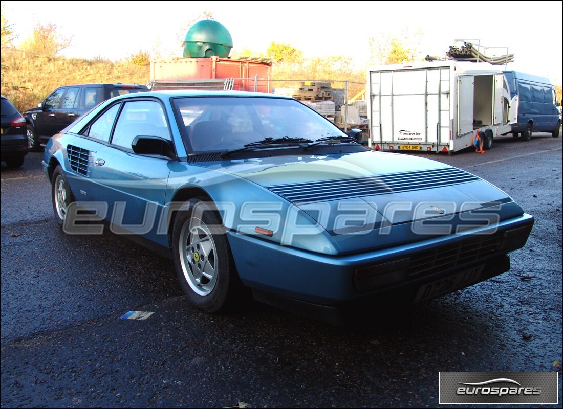 ferrari mondial 3.2 qv (1987) with 72,000 miles, being prepared for dismantling #4