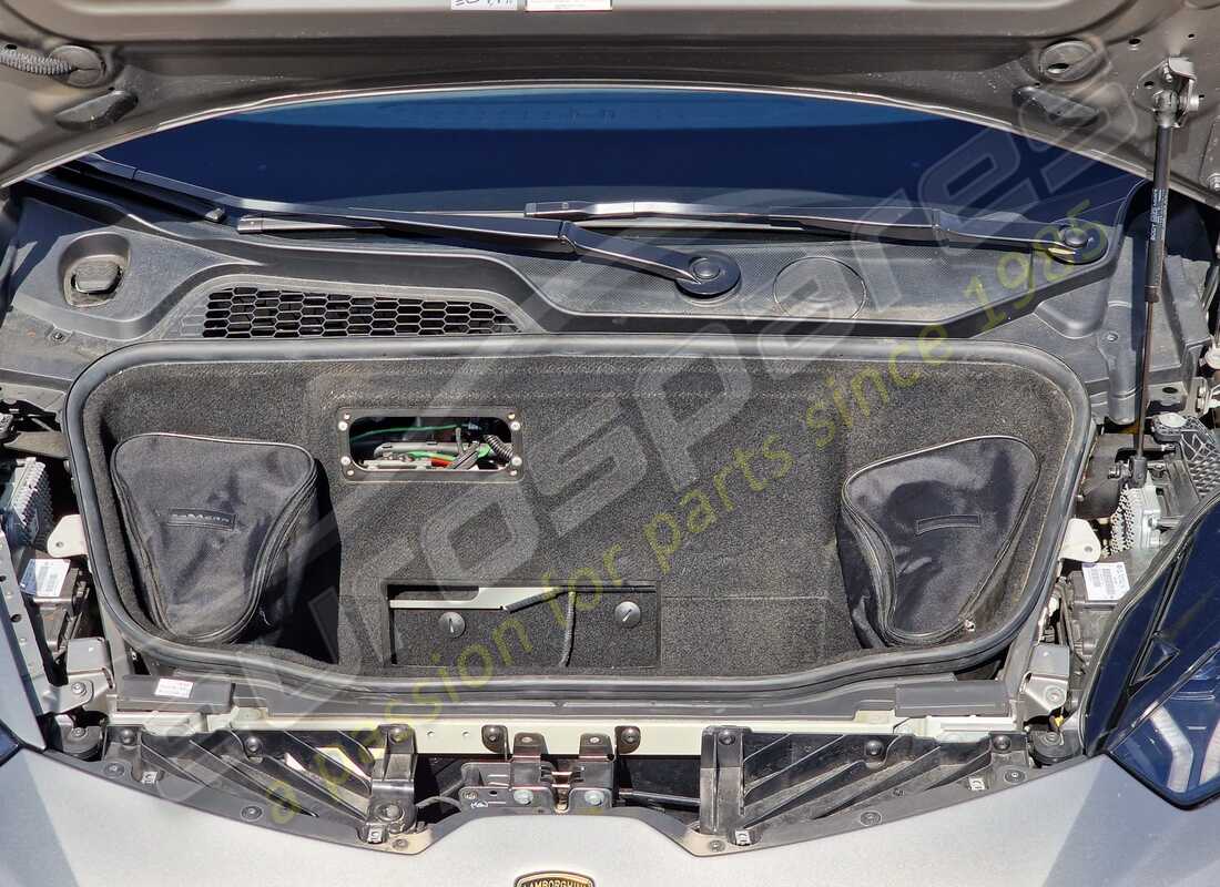 lamborghini 2017 (lp610-4 spyder) with 21,701 kilometers, being prepared for dismantling #16