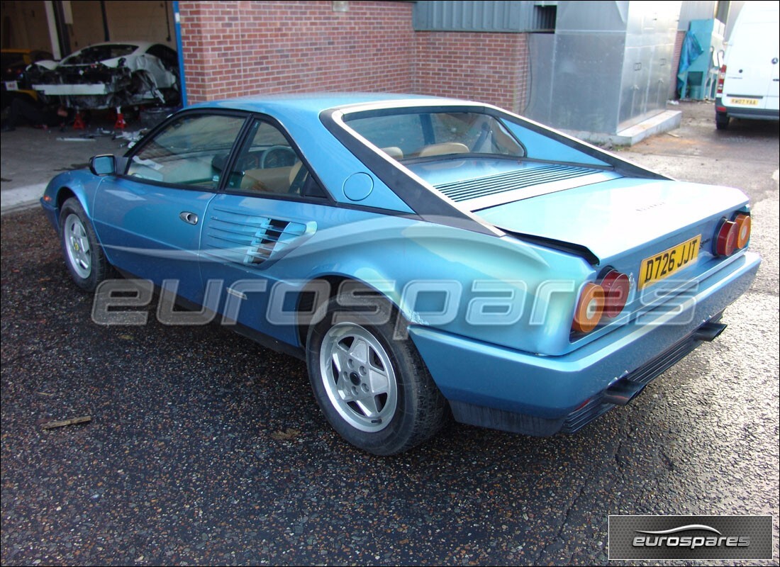 ferrari mondial 3.2 qv (1987) with 72,000 miles, being prepared for dismantling #2