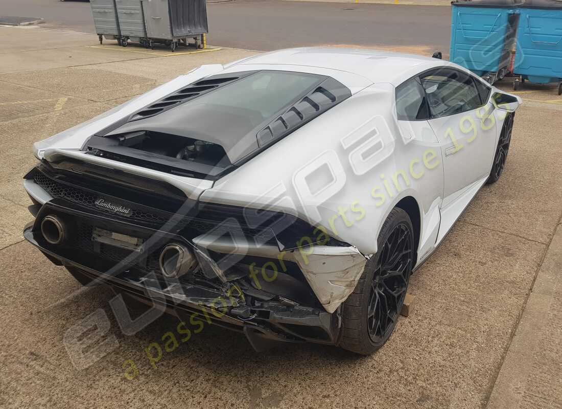lamborghini 2020 (evo coupe) with 5,415 miles, being prepared for dismantling #5