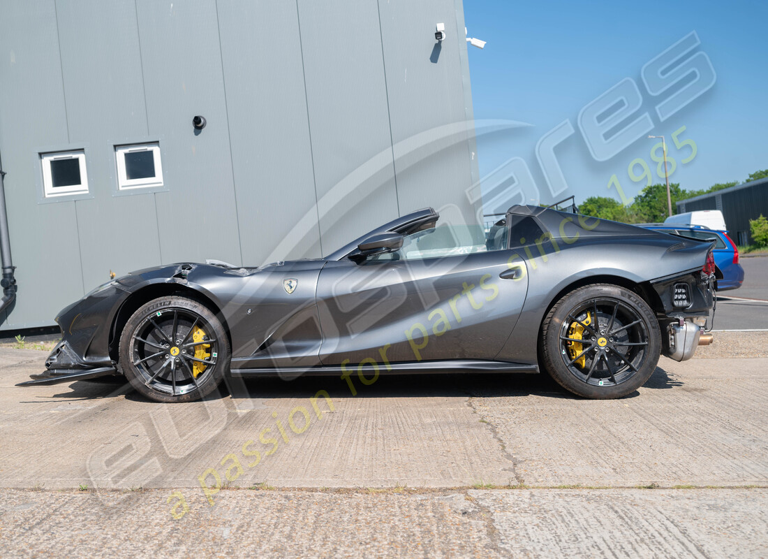 ferrari 812 gts with 620 miles, being prepared for dismantling #2