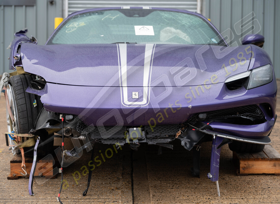 ferrari 296 gts with tbc, being prepared for dismantling #8