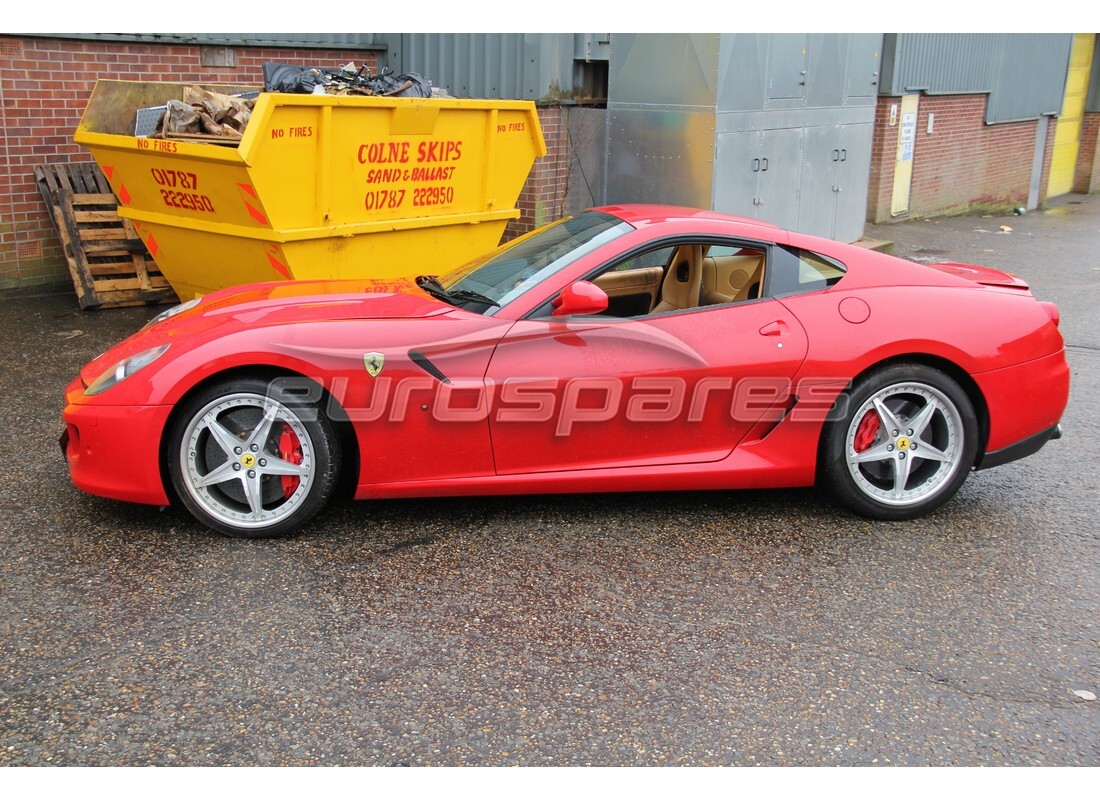 ferrari 599 gtb fiorano (europe) with 6,725 miles, being prepared for dismantling #2