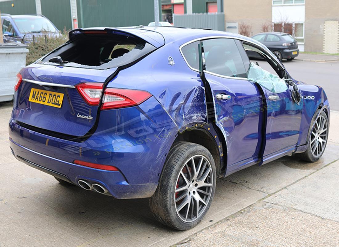 maserati levante (2017) with 41,527 miles, being prepared for dismantling #5