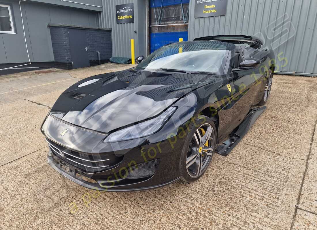 ferrari portofino with 6,500 miles, being prepared for dismantling #1