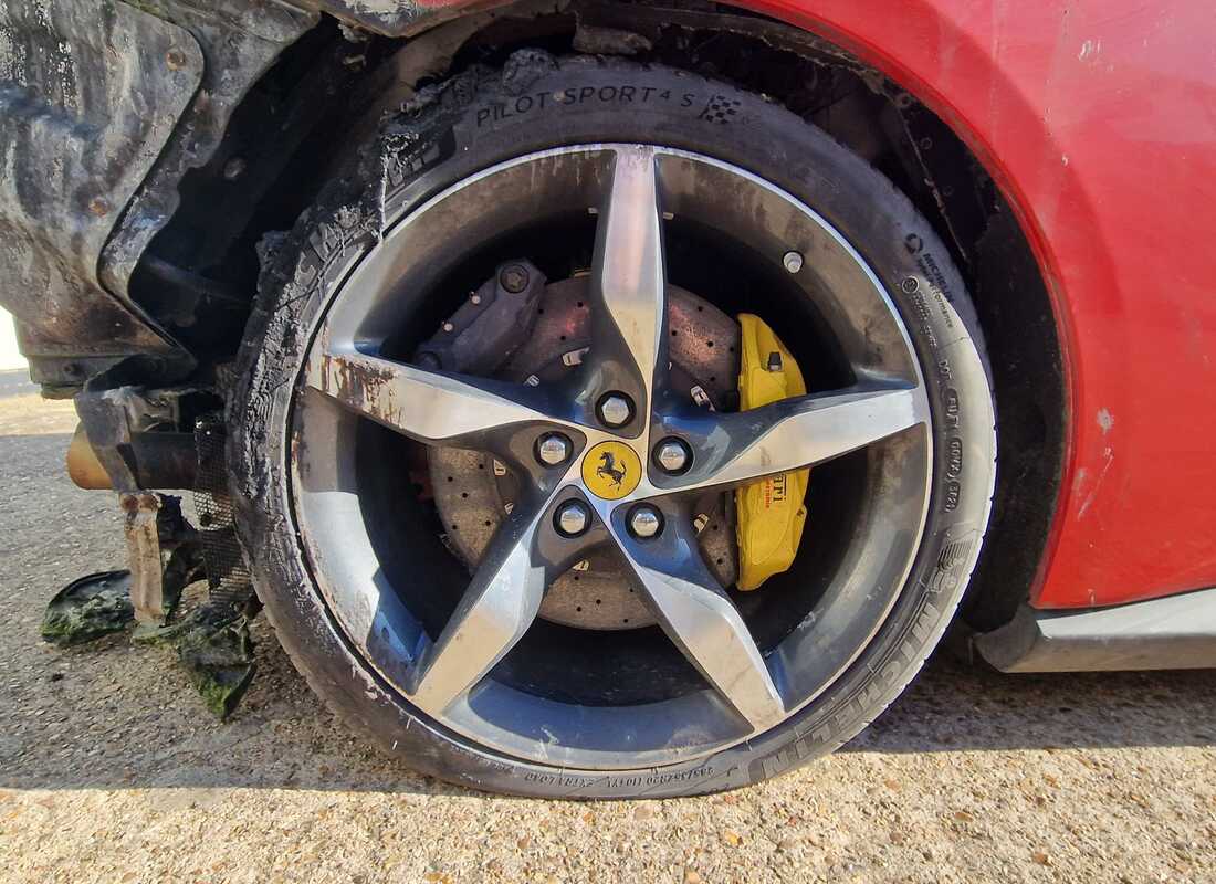 ferrari portofino m with 2000 miles, being prepared for dismantling #18