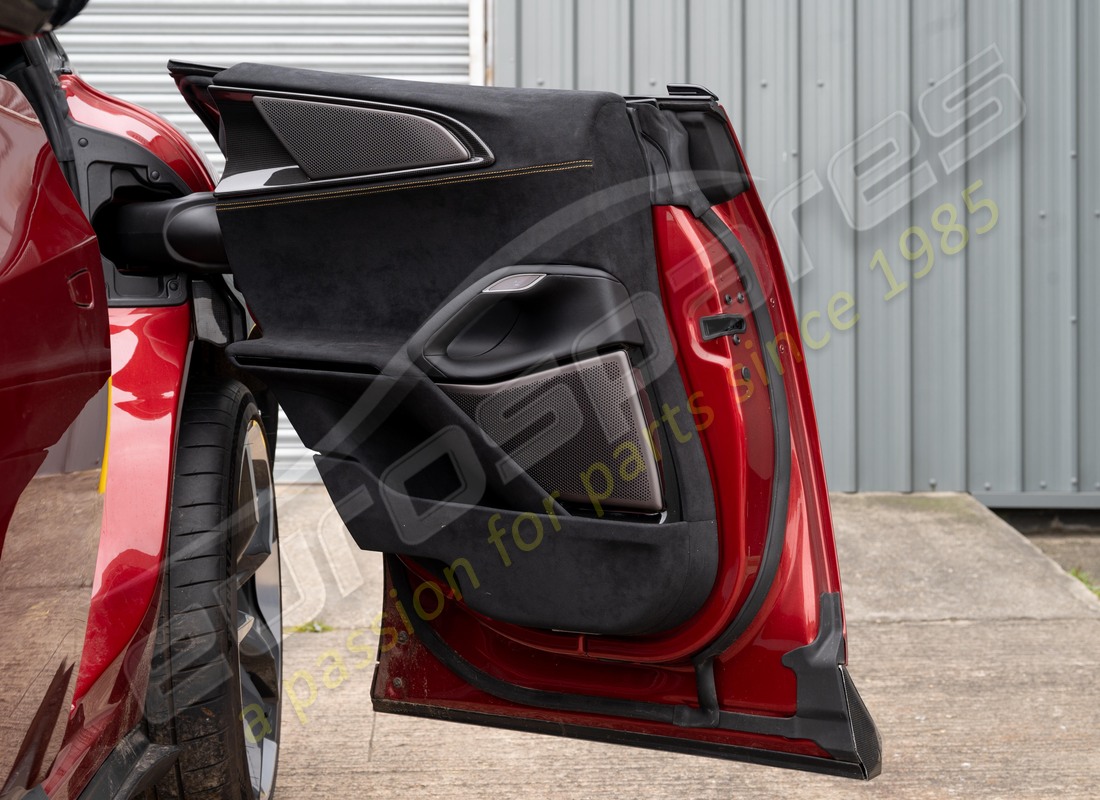 ferrari purosangue with 1454 miles, being prepared for dismantling #19