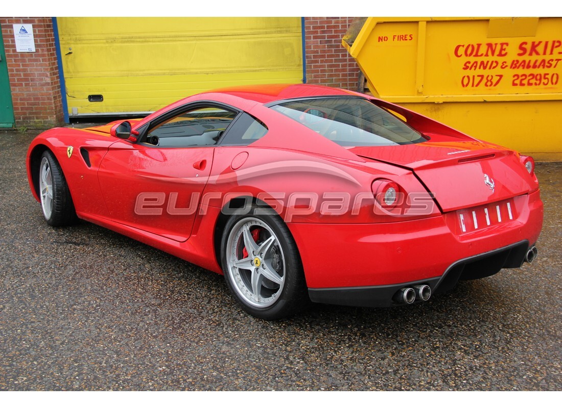 ferrari 599 gtb fiorano (europe) with 6,725 miles, being prepared for dismantling #3