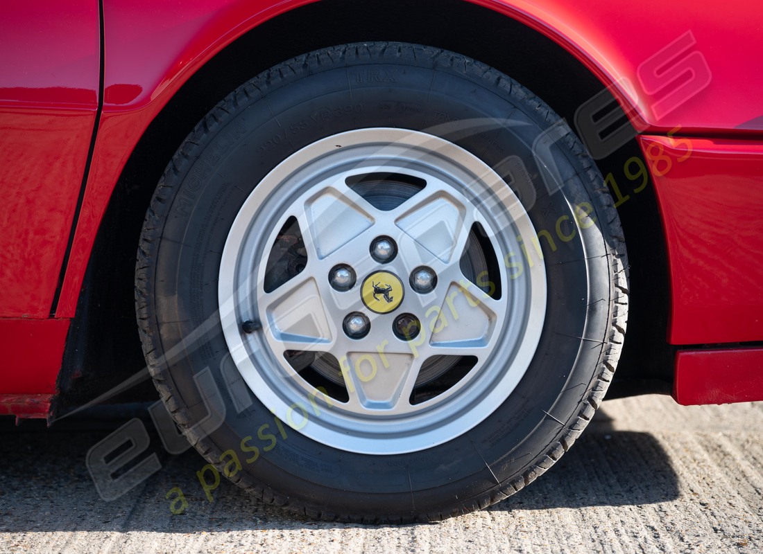 ferrari mondial 3.2 qv (1987) with 83223, being prepared for dismantling #31