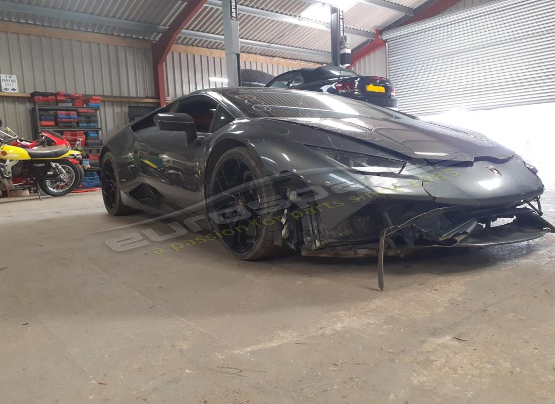 lamborghini 2015 (lp610-4 coupe) with 18,603 miles, being prepared for dismantling #7
