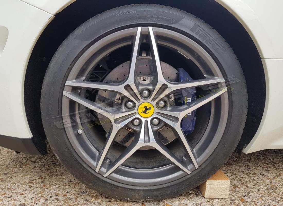 ferrari california t (europe) with unknown, being prepared for dismantling #15