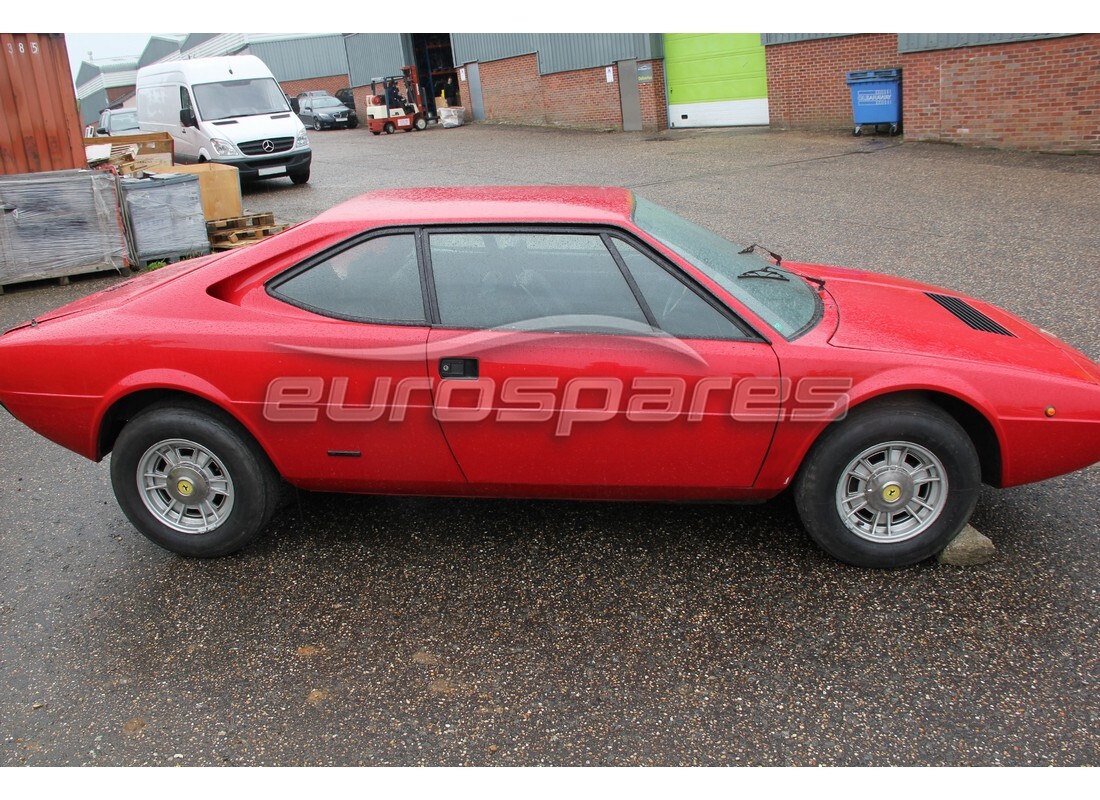 ferrari 308 gt4 dino (1976) with 4,173 kilometers, being prepared for dismantling #6