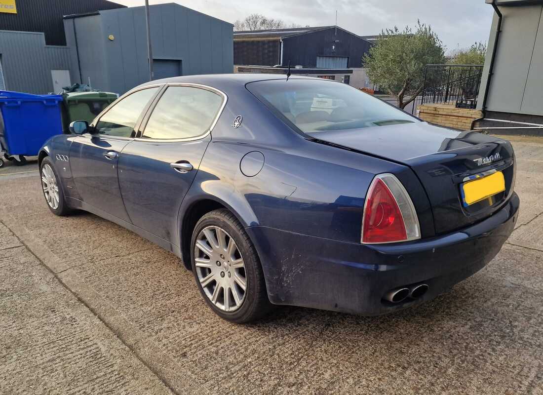 maserati qtp. (2006) 4.2 with 127788 miles, being prepared for dismantling #3