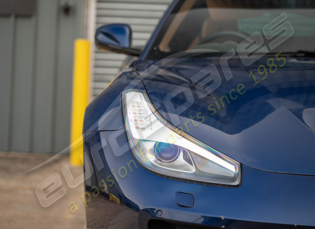 ferrari gtc4 lusso (rhd) with tbc, being prepared for dismantling #23
