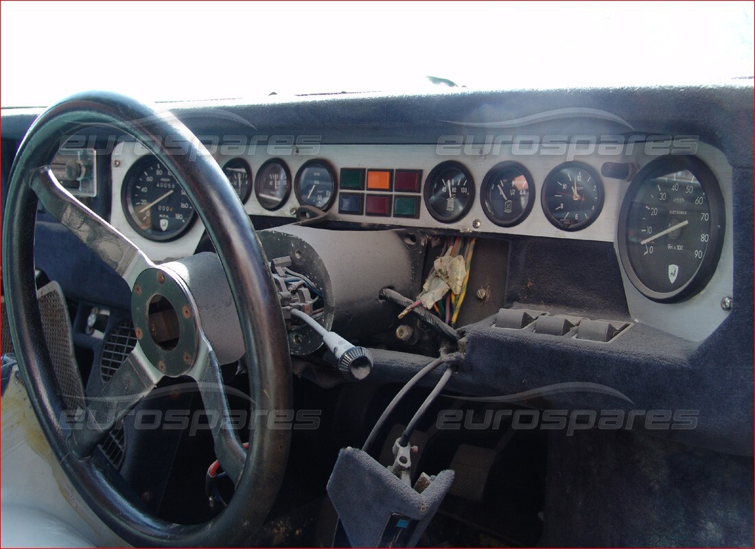 lamborghini urraco p250 / p250s with n/a, being prepared for dismantling #3