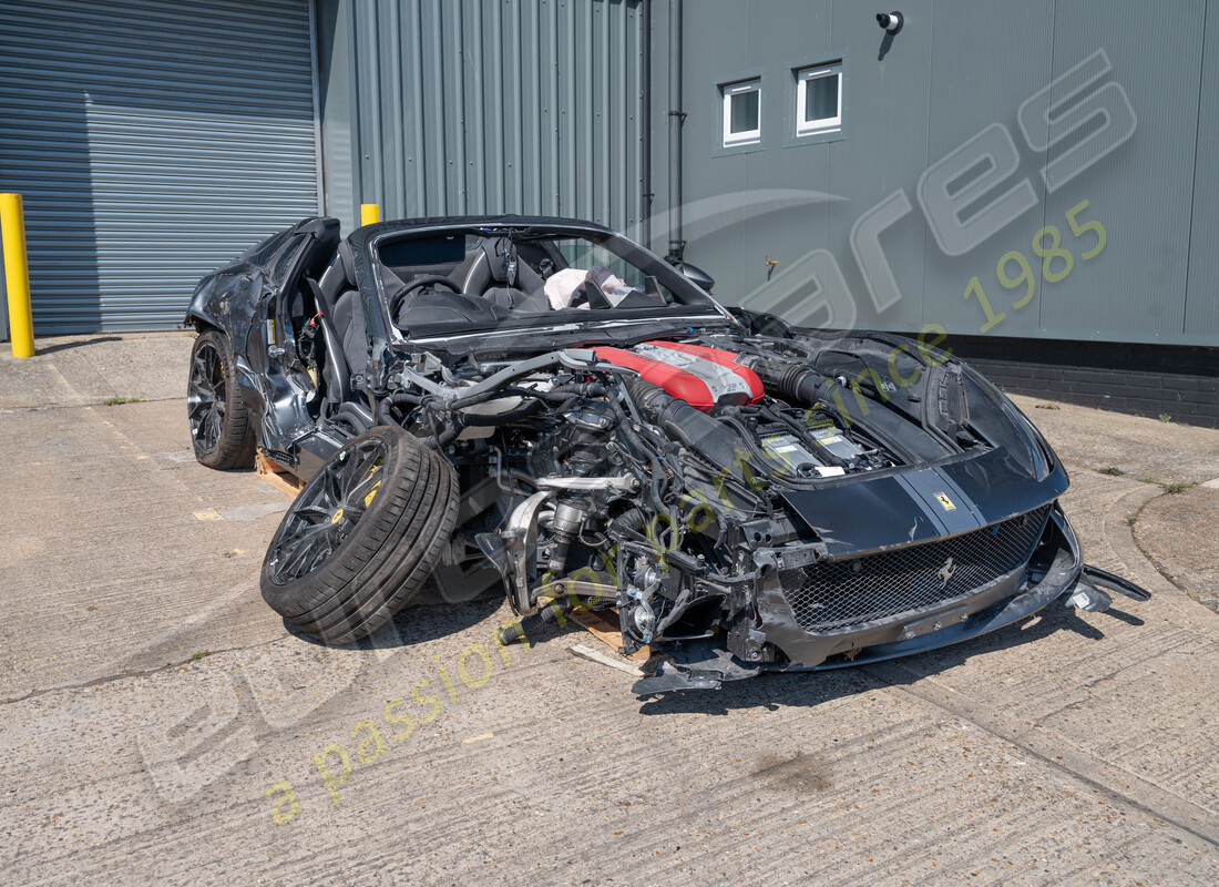 ferrari 812 gts with 620 miles, being prepared for dismantling #7