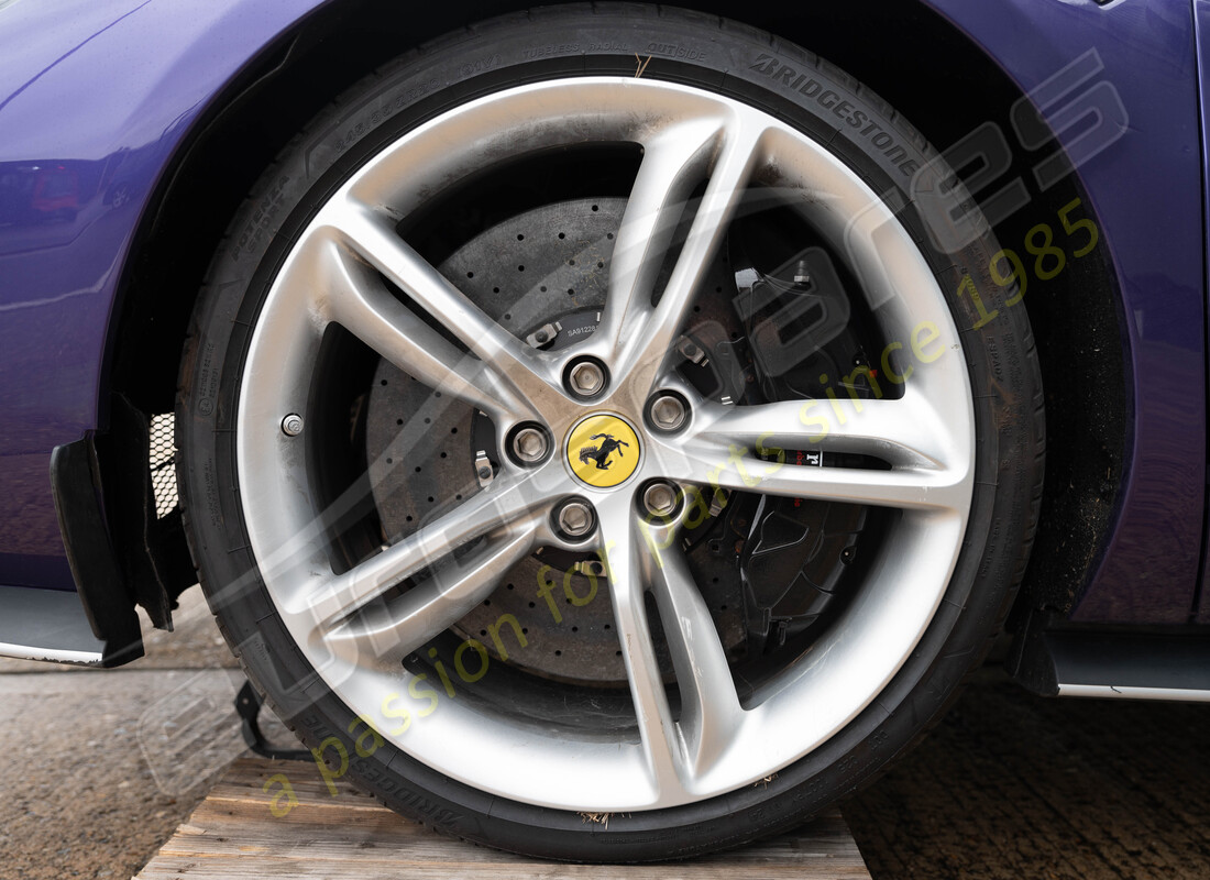 ferrari 296 gts with tbc, being prepared for dismantling #27