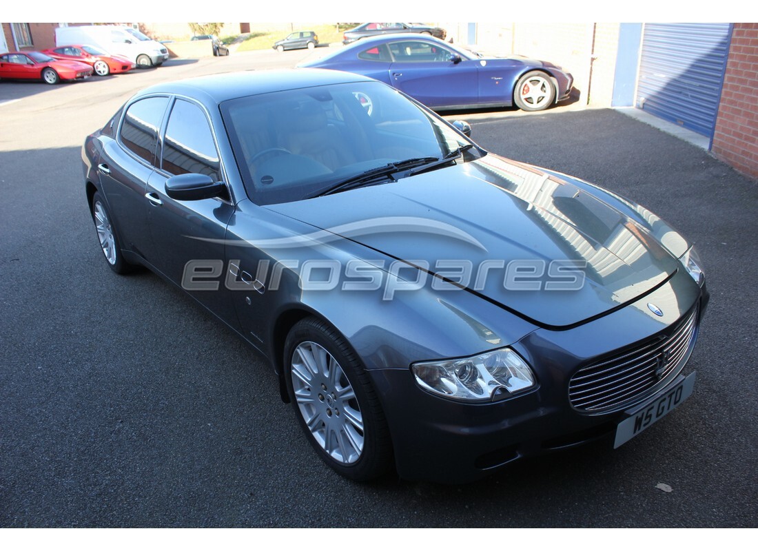 maserati qtp. (2003) 4.2 with 108,000 miles, being prepared for dismantling #5