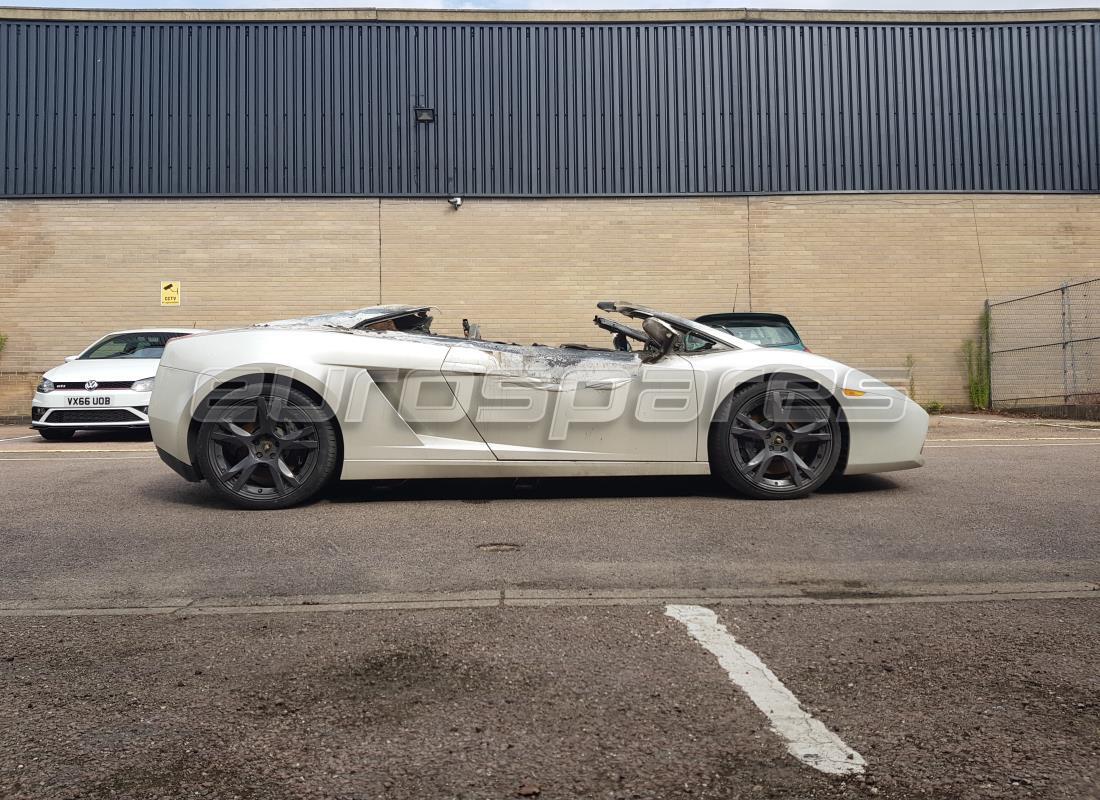 lamborghini gallardo coupe (2006) with unknown, being prepared for dismantling #6