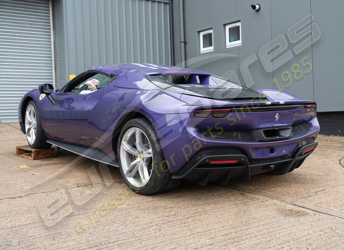 ferrari 296 gts with tbc, being prepared for dismantling #3