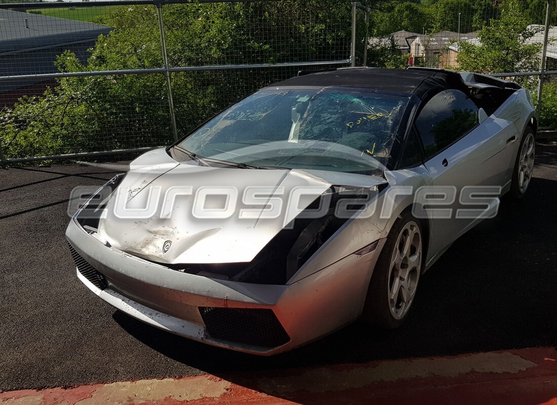 lamborghini gallardo spyder (2006) with 20,000 kilometers, being prepared for dismantling #1