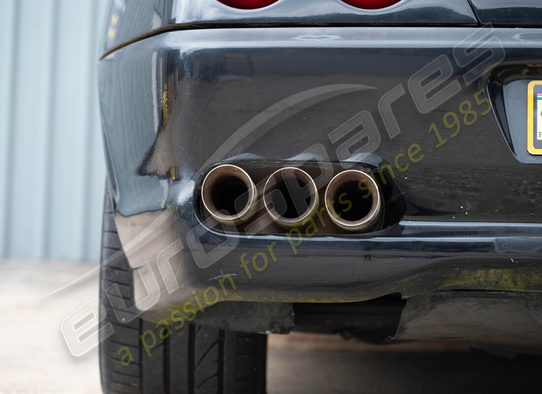 ferrari 550 maranello with 122523, being prepared for dismantling #34