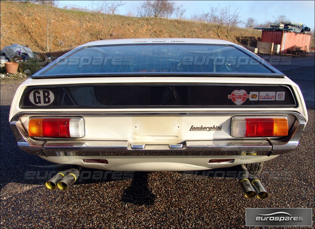 lamborghini espada with 21,064 miles, being prepared for dismantling #3