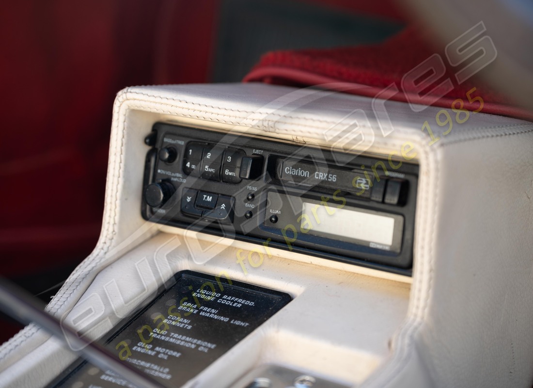 ferrari mondial 3.2 qv (1987) with 83223, being prepared for dismantling #16