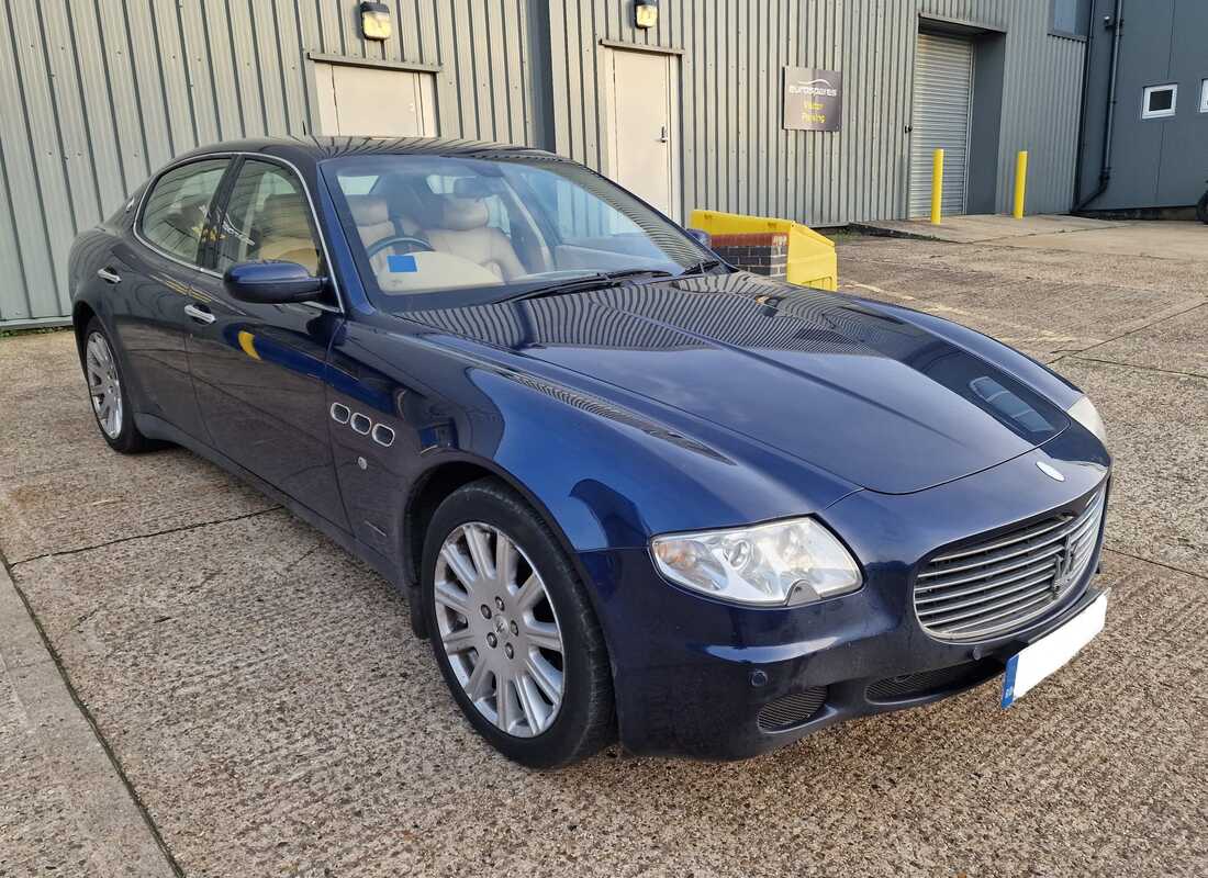 maserati qtp. (2006) 4.2 with 127788 miles, being prepared for dismantling #7