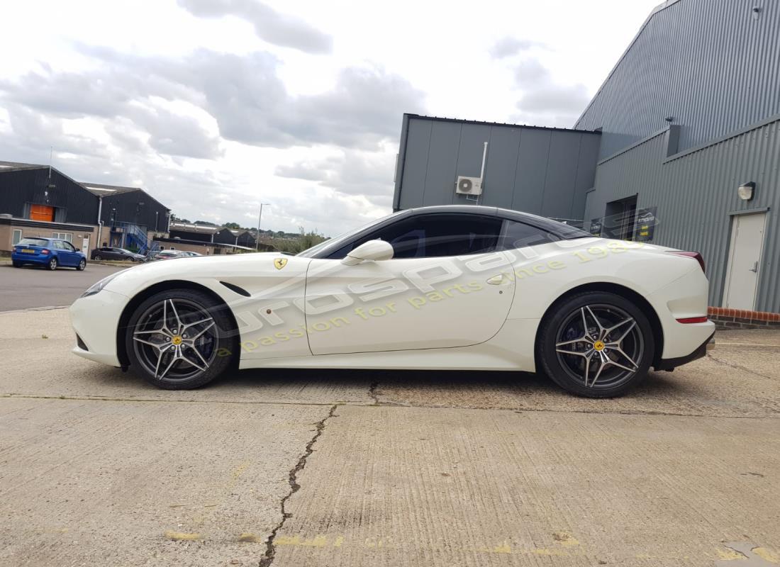 ferrari california t (europe) with unknown, being prepared for dismantling #2