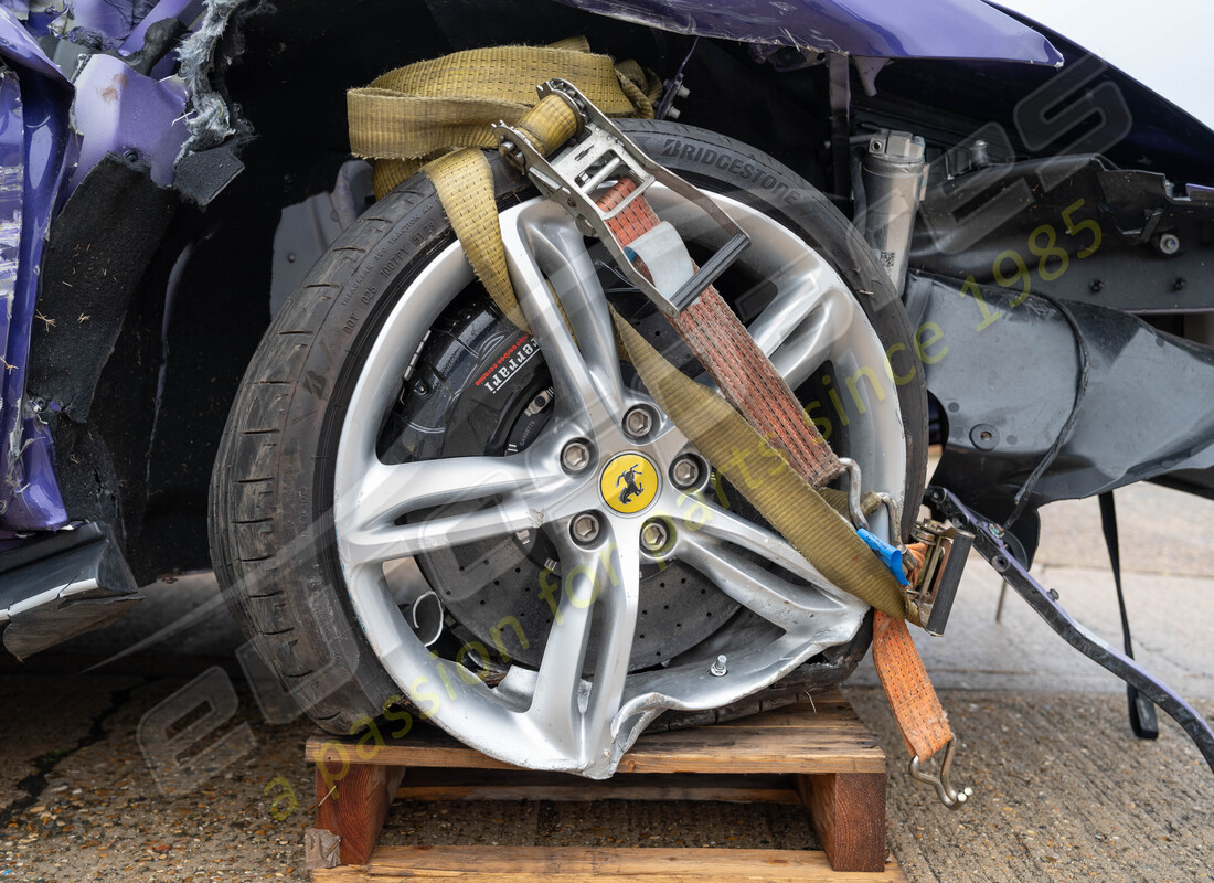 ferrari 296 gts with tbc, being prepared for dismantling #30