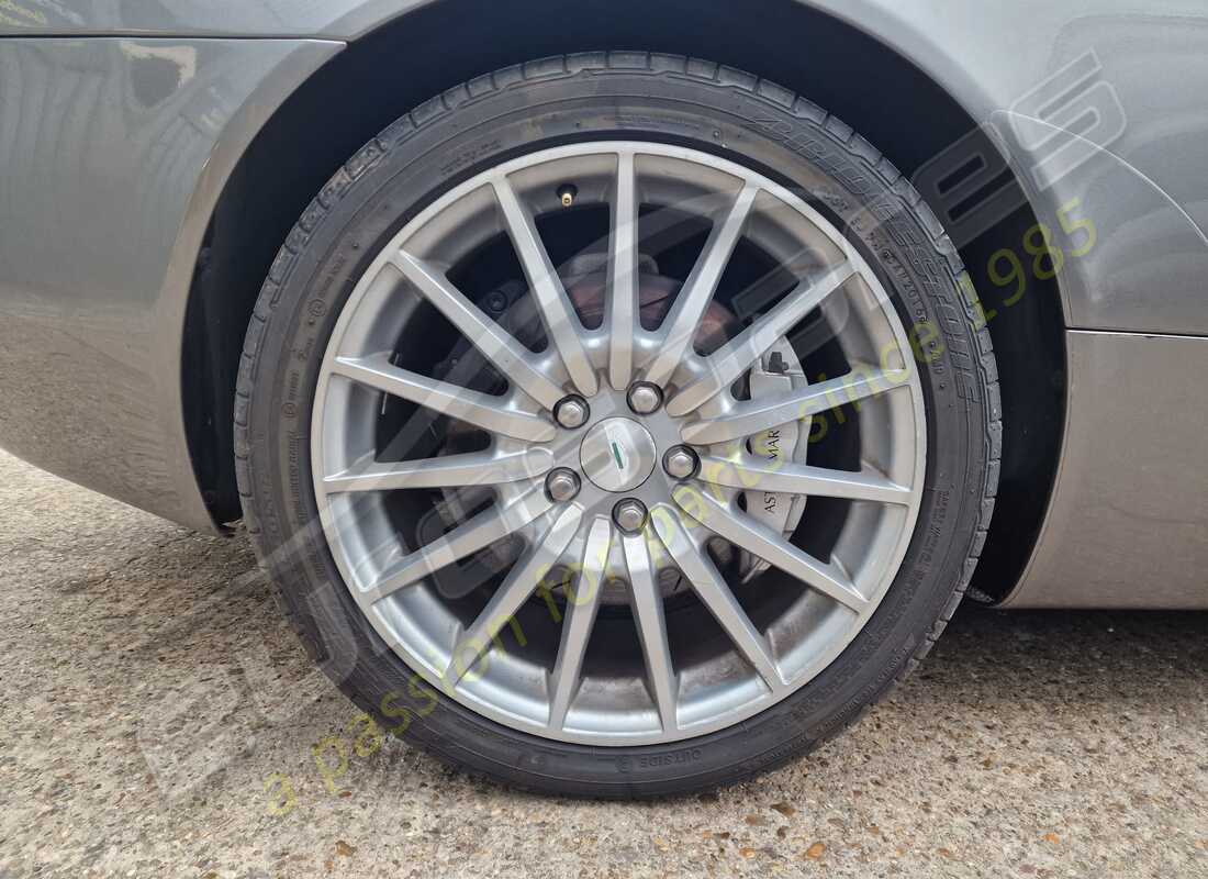 aston martin db9 (2007) with 102,483 miles, being prepared for dismantling #21