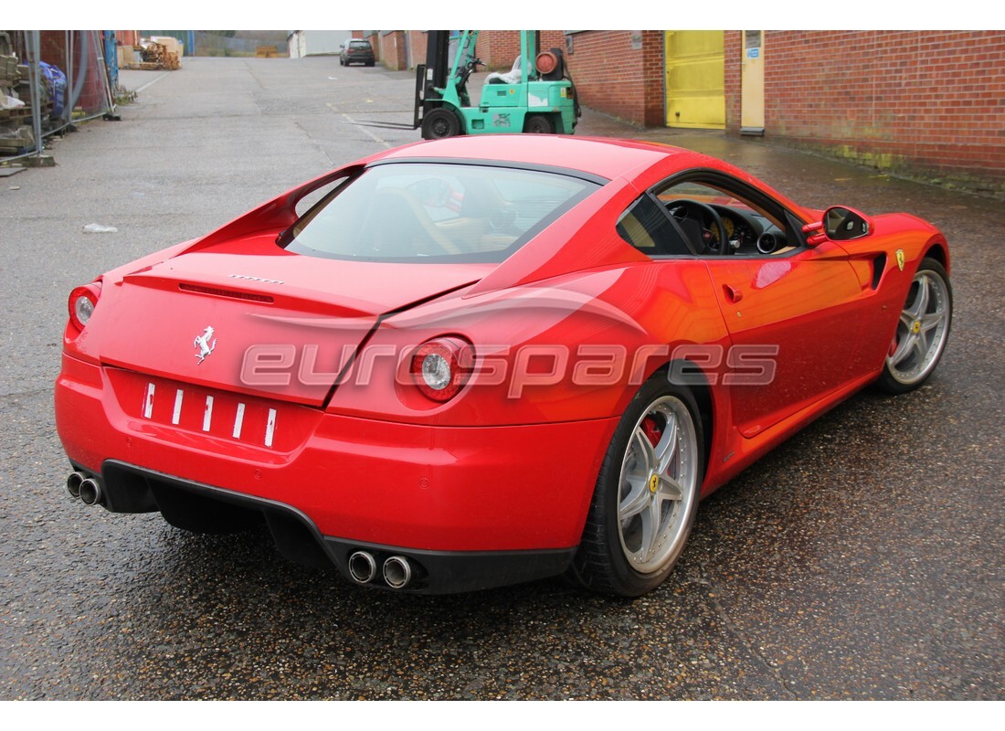 ferrari 599 gtb fiorano (europe) with 6,725 miles, being prepared for dismantling #4